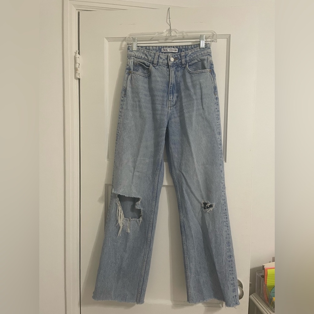 Zara wide leg jeans